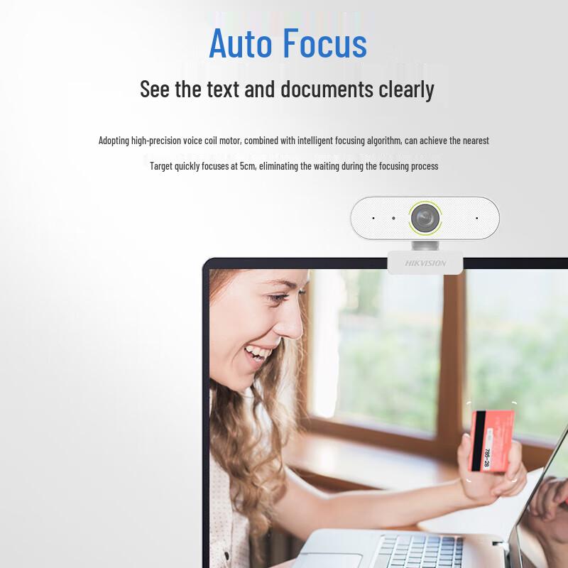 HIKVISION DS-E15 2K HD USB Webcam with Microphone