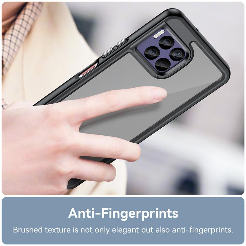 For T-Mobile REVVL 7 Pro Case For T-Mobile REVVL 7 Cover Colorful Soft Edge Silicone Transparent Bumper For T-Mobile REVVL 7 Pro