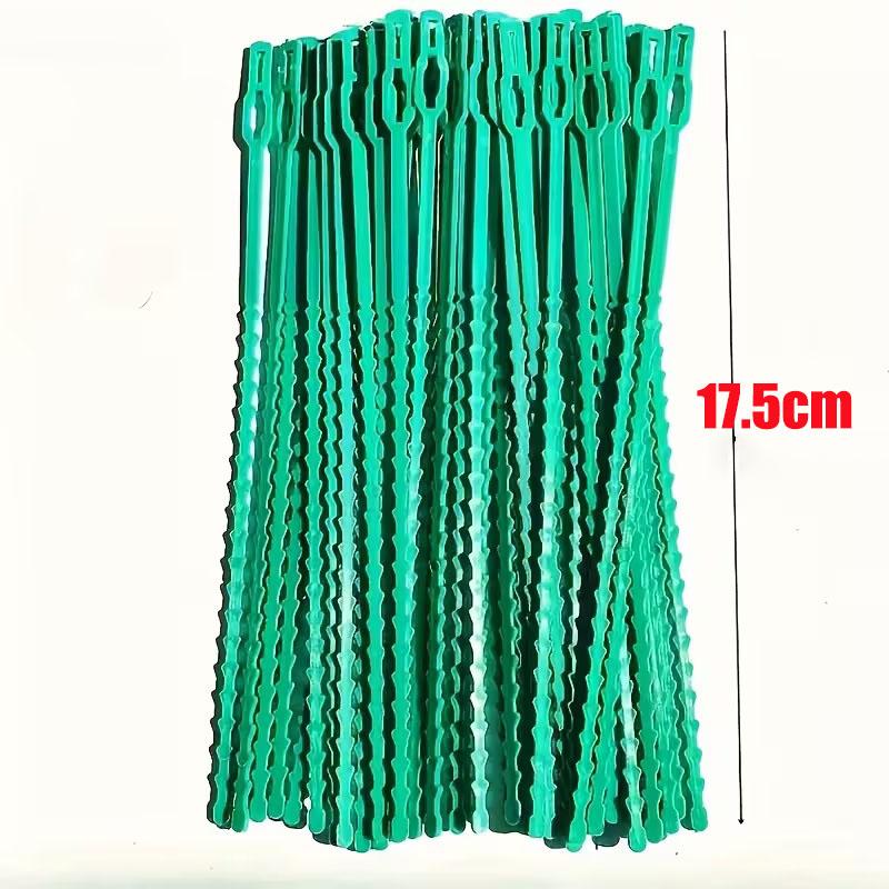 Adjustable fishbone cable ties for bundling wires, garden tree and vine plant fixing, horticultural use, removable cable ties