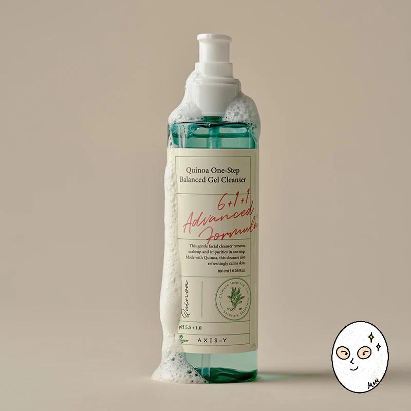 AXIS-Y Quinoa One-Step Balanced Gel Cleanser 180ml