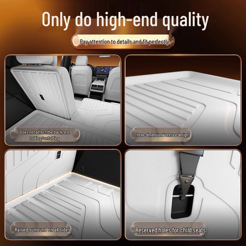 Nissan N7 2025 Trunk Mat TPE Car Interior Rear Mat Decorative Floor Accessory