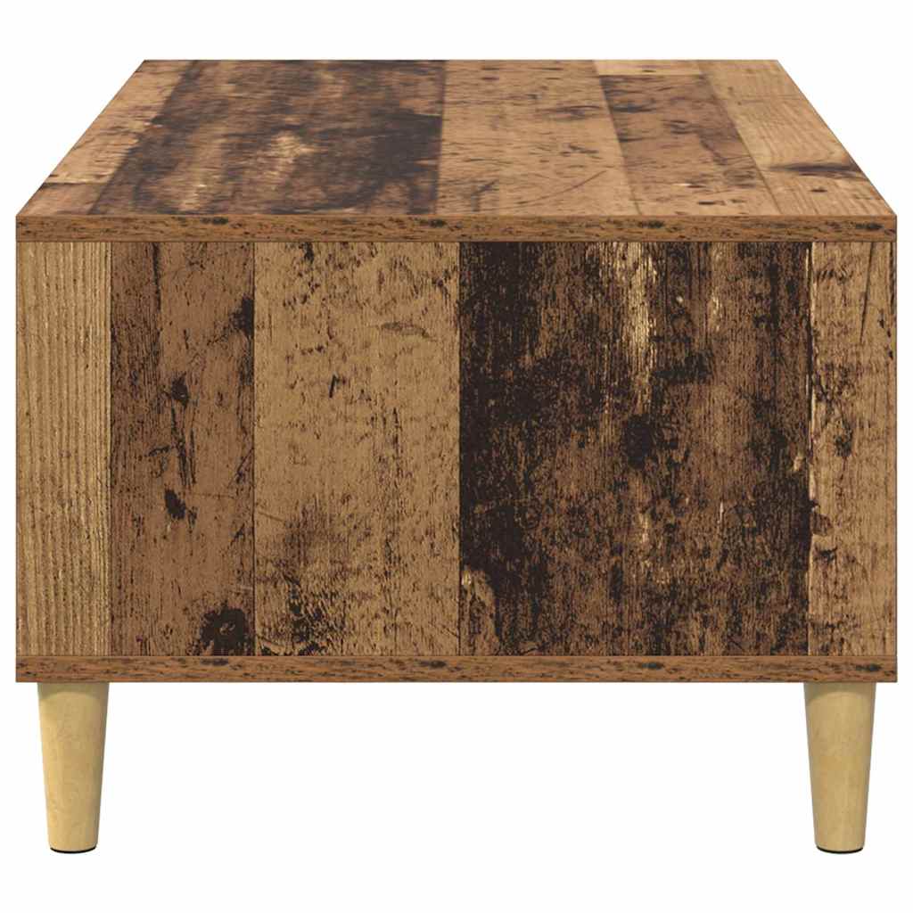 Coffee Table Reclaimed Wood Look 90 x 50 x 26.5 cm Engineered Wood