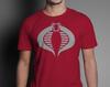 Silver Cobra Logo Shirt: GI Joe Fan Graphic Tee