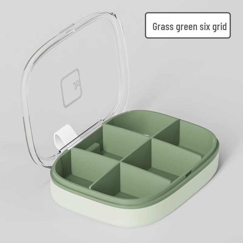 7-Day Portable Pill Organizer: Large Capacity, Morning-Noon-Evening Compartments, Compact Weekly Dispenser
