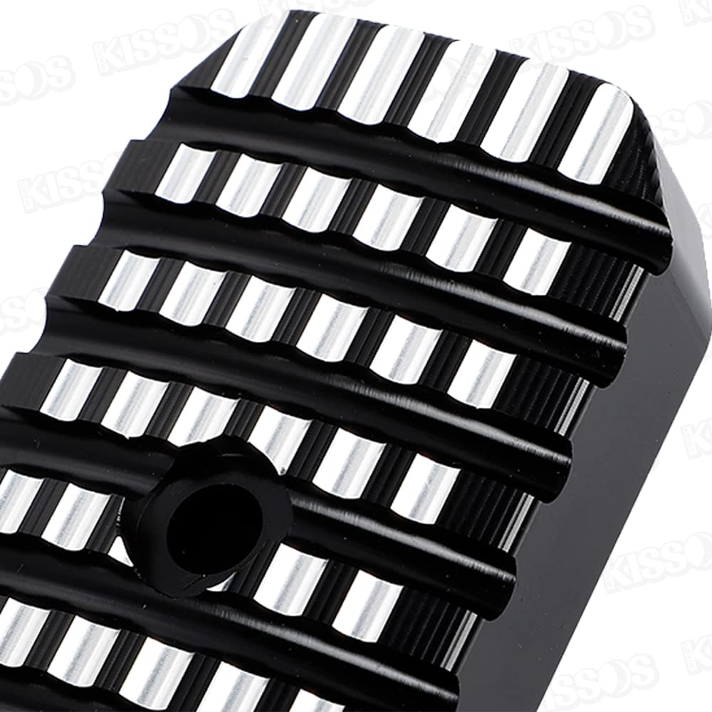 Step Bars for Honda Rebel Motorcycle Step Universal Left and Right Set Footpegs, 250/500, Extensions, Footrests, Pedals, Fit, (Black)