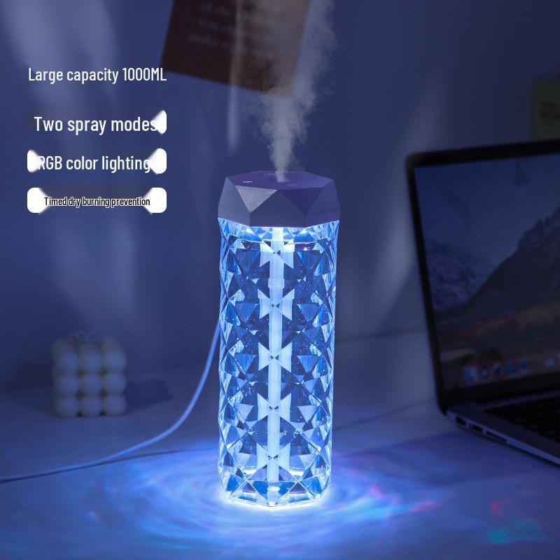 Compact USB Aromatherapy Humidifier & Atomizer for Home, Office, and Car