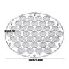 37 Holes Dumpling Moulds Metal Kitchen Dough Press Ravioli Making Mould Dumpling Skin Artifact Mold DIY Batch Production Pasta
