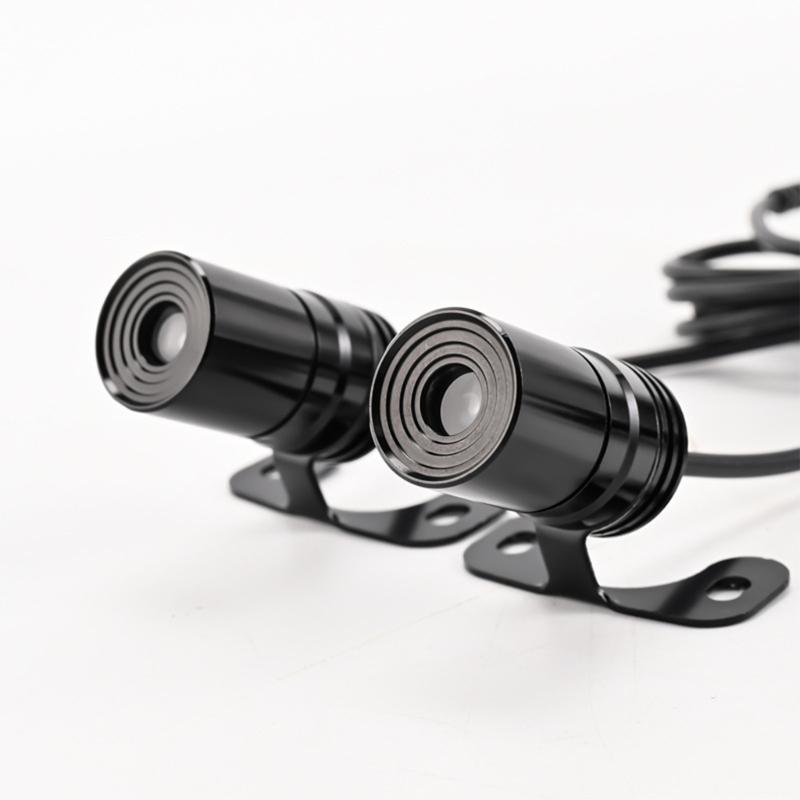 Motorrad LED Unterboden Projektionslicht 2 Stück Geeignet für auffällige und sichere Nachtfahrten Verbessert das Aussehen Ihres Motorrads