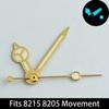 High quality watch hands blue-green/green luminous hands suitable for N  H35 NH36/ETA 2836 2824/8205 8215 movements