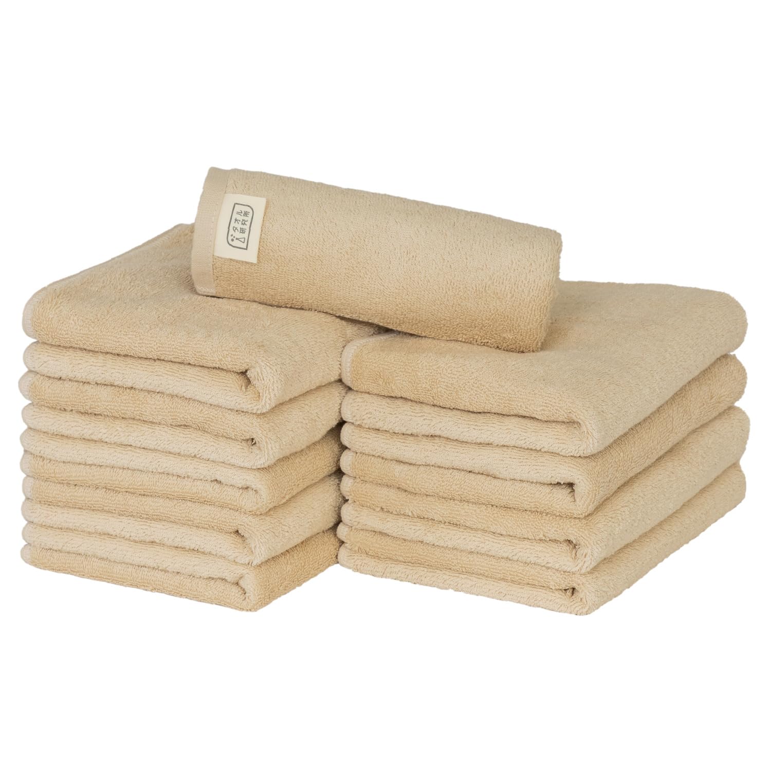 

Полотенце Laboratory Dry Face Noble, разработанное совместно с и JapanTechnology [Speed 3D] #009, Полотенца, Бежевый, 10 штук, Быстросохнущее, Средней плотности,