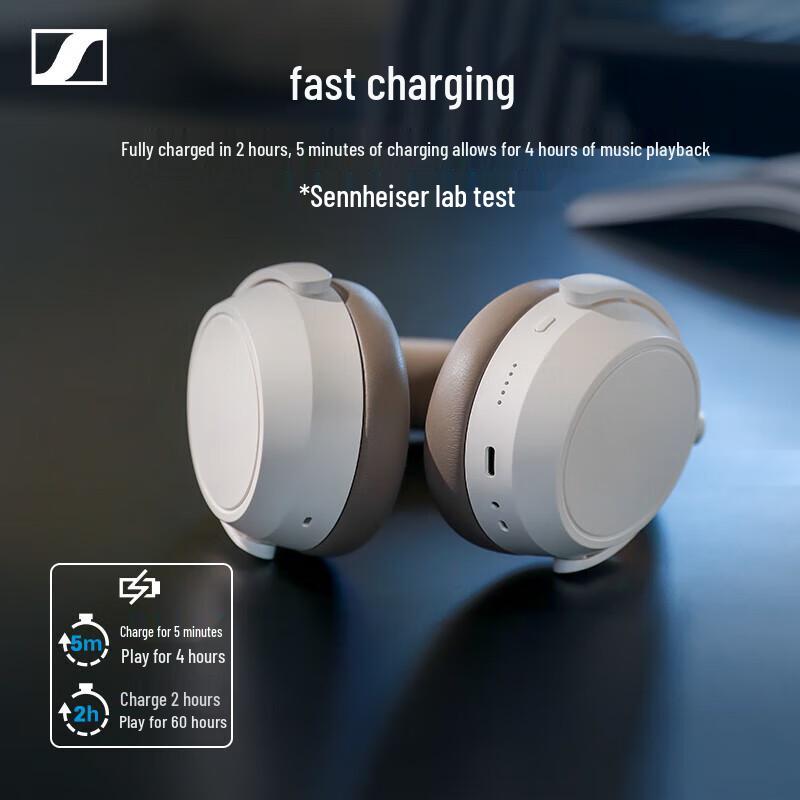 Sennheiser MOMENTUM 4 Wireless Noise-Cancelling Headphones