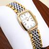 Used Operation OMEGA Deville Watch Gold Combination Bracelet Square 3541