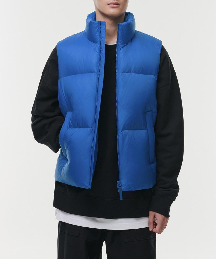 Musinsa Standard Ripstop Down Puffer Vest [Blue]