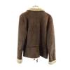 LOEWE Sheepskin Mouton jacket 40 Brown Sheepskin Women Used