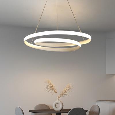 LED Minimalist Pendant Light Modern Pendant Lamp Nordic Circular Hanging Lamp Home Decor Led For Dining Room Study Room Bedroom