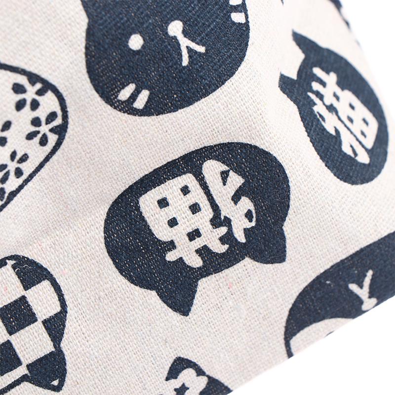 1Pc Japanese Style Drawstring Lunch Box Storage Bag For Travel Picnic Portable Easy Wash Bento Lunch Box Tote Pouch