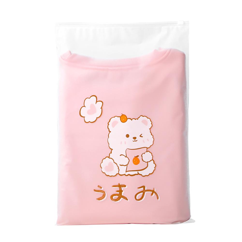 10Pcs Travel Portable Clothes Shoes Storage Waterproof Transparent Drawstring Cosmetic Bag Girl Clear Makeup Bag Organizer