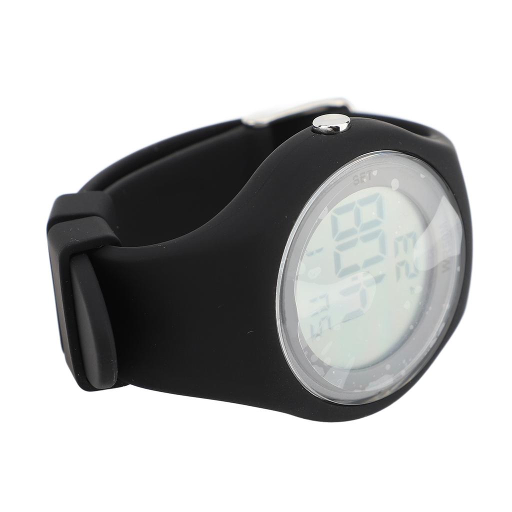 Kids Digital Watch Water Resistant Alarm Stopwatch EL Backlight Pedometer Calendar Soft Band Kids Sports Chronograph