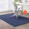 Non-Slip 60x90cm Office Swivel Chair Mat Auto-Adhesive No Mark Floor Protector Carpet for Computer Gaming Chairs Home Decorative