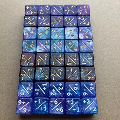 10 Pezzi Dadi Simbolo a 6 Facce Oggetti di Scena per Gioco da Tavolo Dadi Standard Dadi Quadrati Dadi Addizione Sottrazione Accessorio per l'Insegnamento della Matematica
