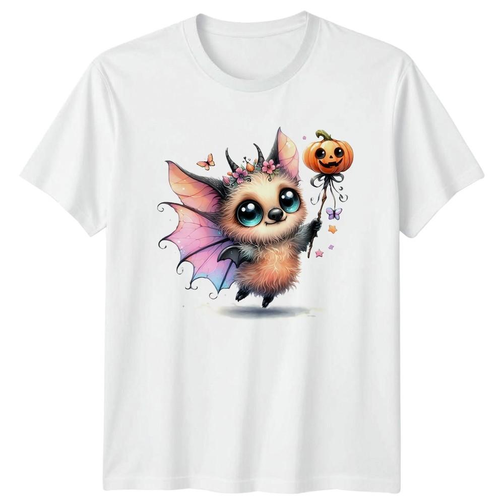 Cute Bat Halloween Holidays Unisexs Unisexs Graphic Tee Unisex TShirt S