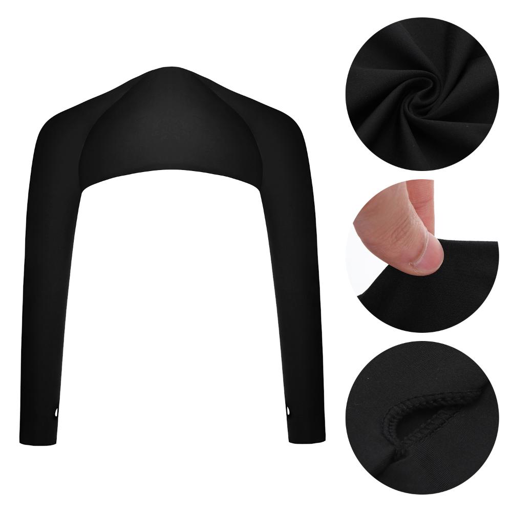 Silk Finger Hole Cycling Sleeves Women Shawl Arm Sleeve Sports Glove Sun Sleeves Sun UV Protection