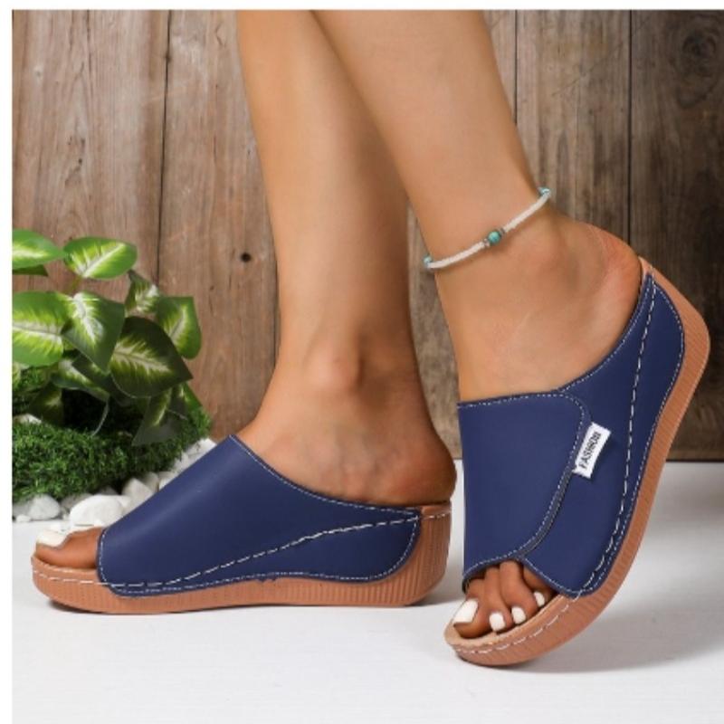 Fashion Summer Women Shoes Sandals Non-Slip Women's Shoes Slides Ladies Shoes Wedge Sandals Ladies Party Women Slippers Female Footwear