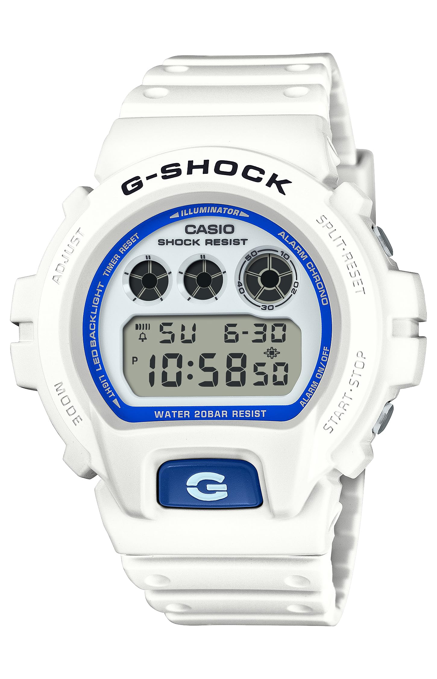 

Часы GLOW White [Casio] G-Shock [СЕРИЯ СКРЫТЫЕ] DW-6900HDS-7JF Мужские