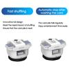 2 In 1 Playing Cards Shuffling Dealing Tool with Wireless Buttons 360° Rotating Auto Card Dealer Electric Shuffler Poker Tool