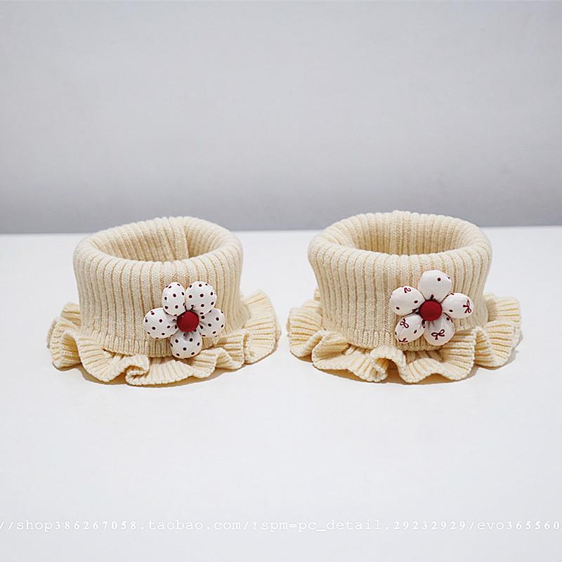 Podzimní zimní pletený dětský nákrčník: Větruvzdorná šála pro dívky a novorozence