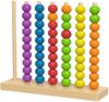 Color Sorting Stacking Puzzle Game for Kids, Fast Pattern Challenge Rings, Cognitive Skills & Concentration Booster Toy for Boys and Girls