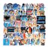 New Bluey Graffiti Stickers 55 Pcs Waterproof Cartoon Decorative Stickers For Phone Skateboard Luggage Water Bottle Bulk Decals