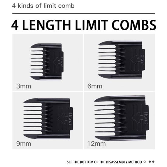 USB Aufladung Tierhaarschneider Wiederaufladbare Pflegewerkzeuge Leistungsstark Scharf Tier Elektrisch