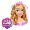 Just Play Rapunzel Styling Head Deluxe Tangled Toy for Girls, Stylish Hair Accessory