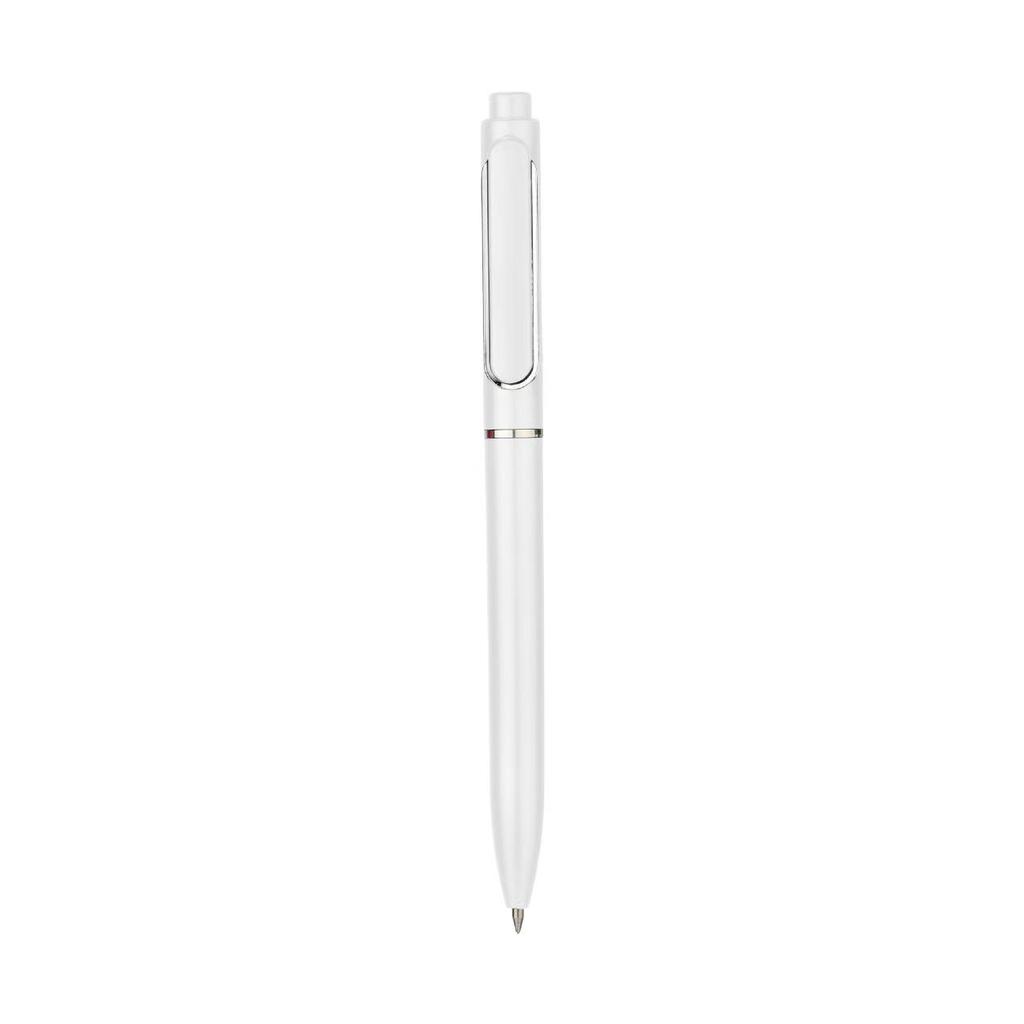 New Business Neutral Click Pen: Customizable Logo, Heavy Feel for Signing, High-Quality Office Stationery.