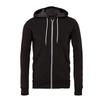 Bella + Canvas Adults Unisex Full Zip Hoodie