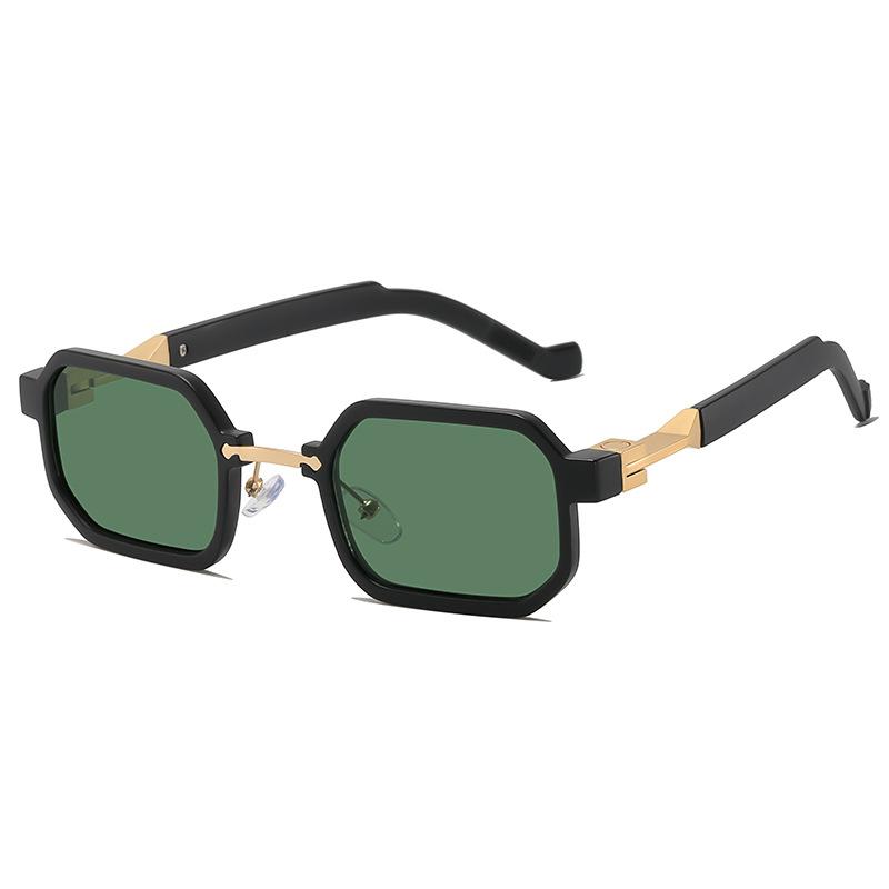 

New Retro Hip Hop Square Sunglasses Women Vintage Polygonal Small Frame Decorative Design Sun Glasses Men Rectangle Eyewear