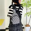 Kids' Trendy Plaid Crossbody Bag - Lightweight Single-Shoulder Bag for Boys and Girls, Small Size for Primary School Students