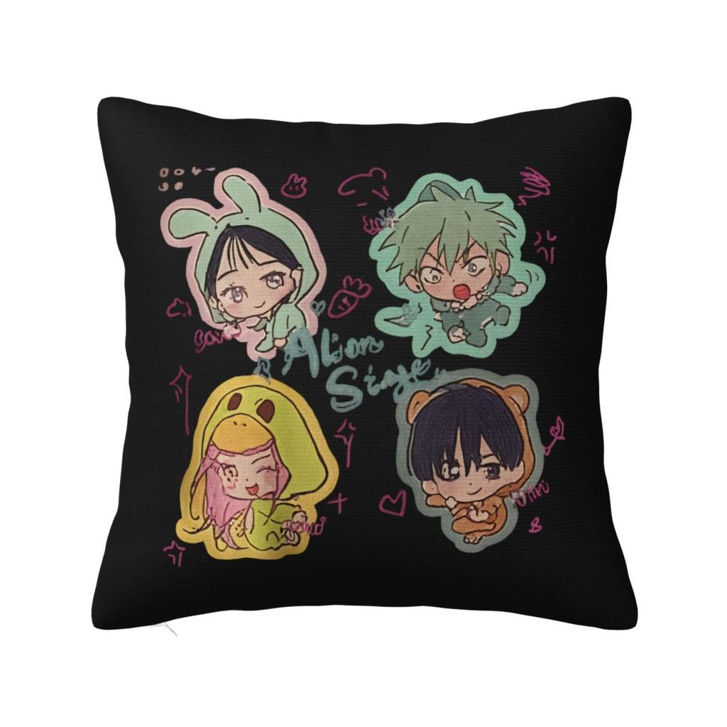 Alien Stage Anime Pillow Covers Home Luka Ivan Till Mizi Cushion Case Cool Decorative Pillow Cover 45*45