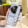 Shockproof Fashion Design Phone Case For ZTE Blade A75 5G/Nubia Focus 5G/Calf 5G Phone Holder Oil Painting Wrist Strap