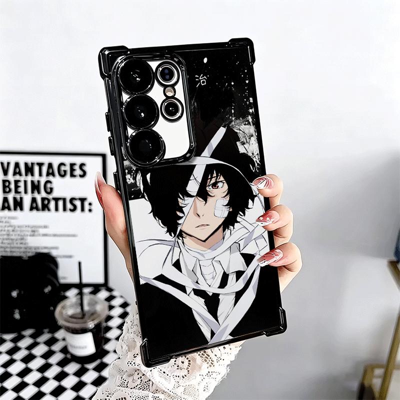 Bungo Stray Dogs Dazai Plating Phone Case For Samsung Galaxy S24 S25 FE S26 Edge S23 Ultra S22 S21 Plus S20 Anti-Fall Airabag Co