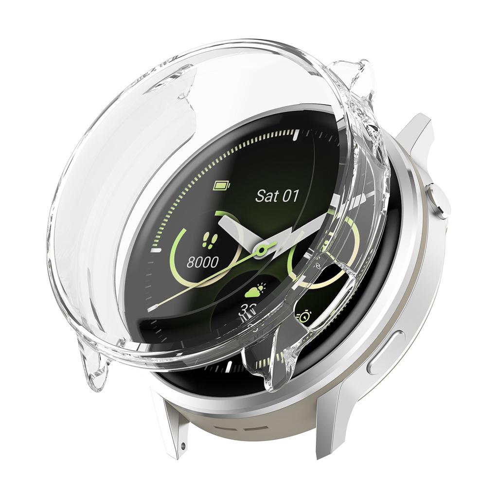 For Garmin Venu 4 41mm TPU Watch Case ENKAY HAT PRINCE Electroplating Watch Cover with Screen Protector