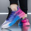 Men's Sports and Leisure Lightweight Comfortable Non-slip Shock-absorbing Soft Elastic Breathable Outdoor Fashion Running Shoes