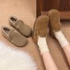 Soft Winter Shoes Women Casual Female Sneakers Slip-on Round Toe Loafers With Fur Autumn New Slip On Moccasin Driving Fall Buckl