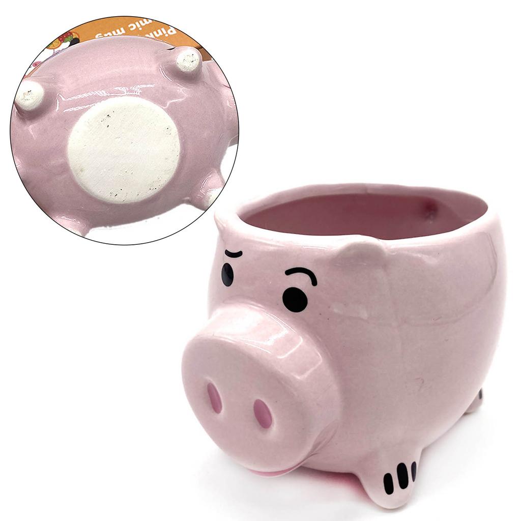 3D Schwein Kaffeetasse Neuheit Rosa Niedliches Schwein Keramik Kaffee Tee Tasse Lustige Porzellan Wassertasse für Zuhause