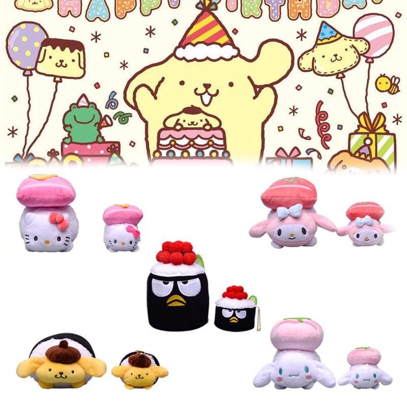 Adorable Sushi Cosplay Plush Doll Sanrio My Melody/yukigou/kude Penguin