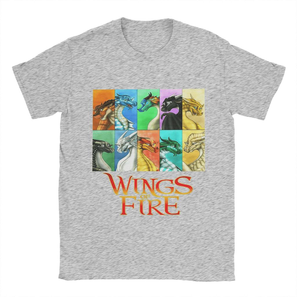 Men's Wings of Fire T Shirts Cotton Clothing Vintage Short Sleeve Crew Neck Tee Shirt 6XL T-Shirts