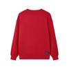 Skechers New Year Collection College Style Color Block Comfortable Fashion Soft Round Neck Versatile Sweatshirt Men Sweatshirt Light-Red L125M058-03LC