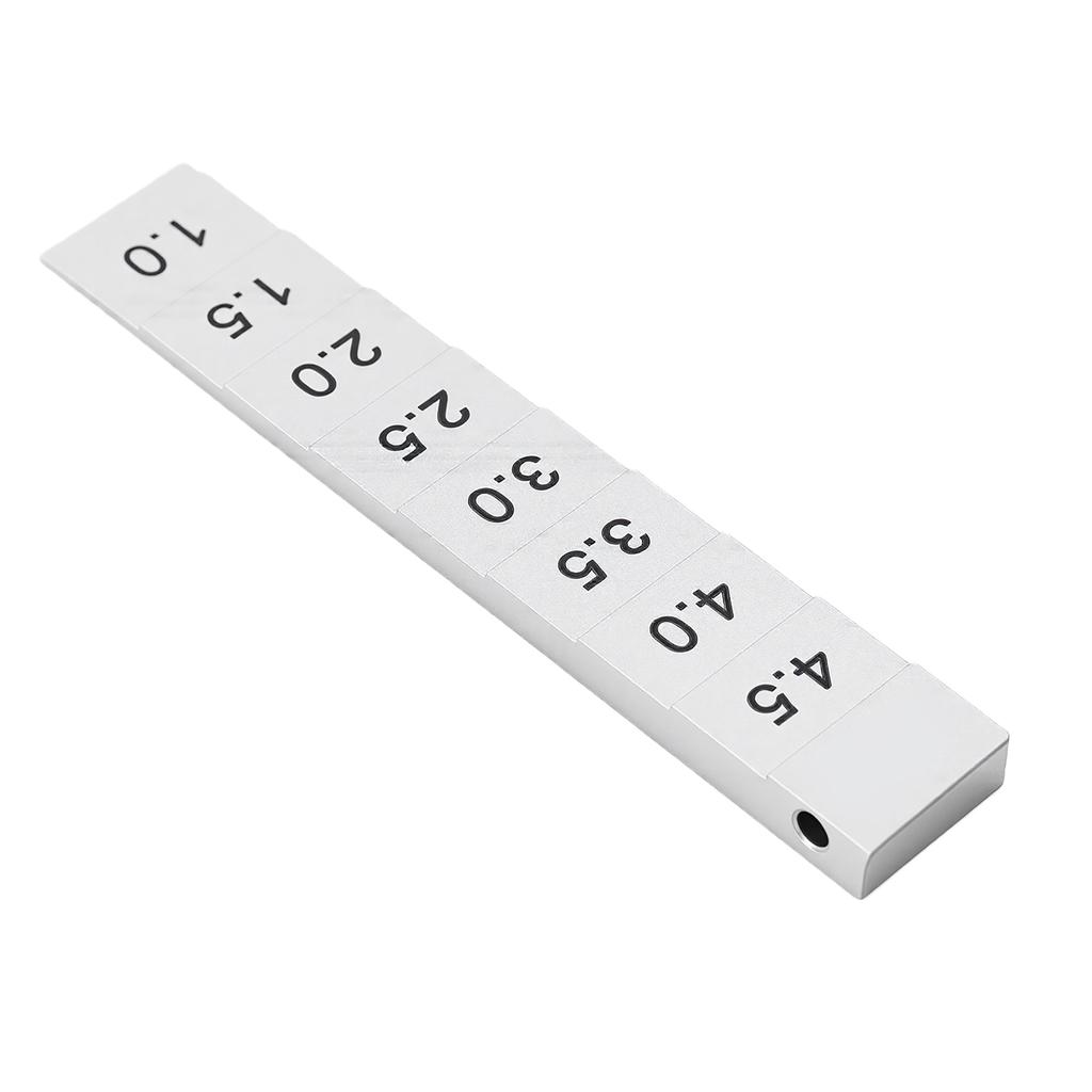 Stainless Steel Wedged Gauge Taper Gaps Step Feeler Measurement Tool for Construction Automotive Repair