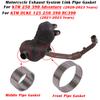 Slip On For KTM DUKE 125 250 390 Adventure 2020 2021 2022 2023 Motorcycle Exhaust Middle Link Pipe Gaskets Connecting Gasket